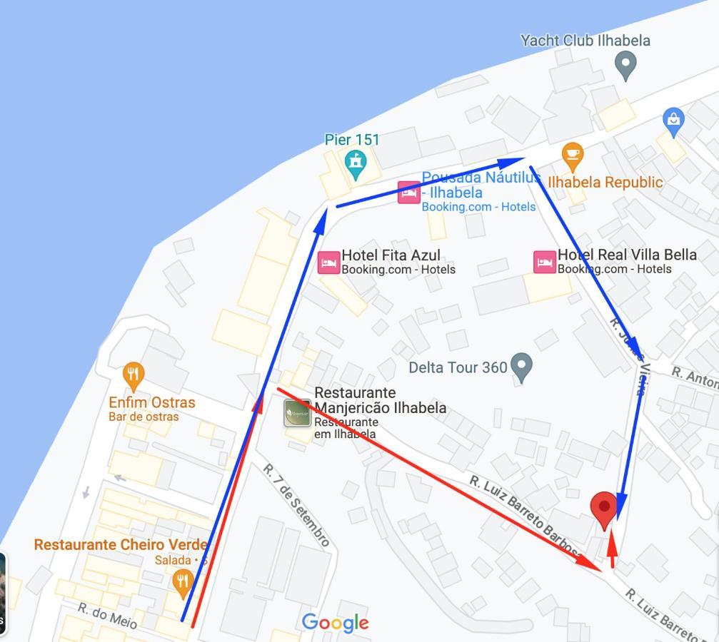 Apartamento Charmoso Com Vista Para O Mar Ilhabela Ngoại thất bức ảnh